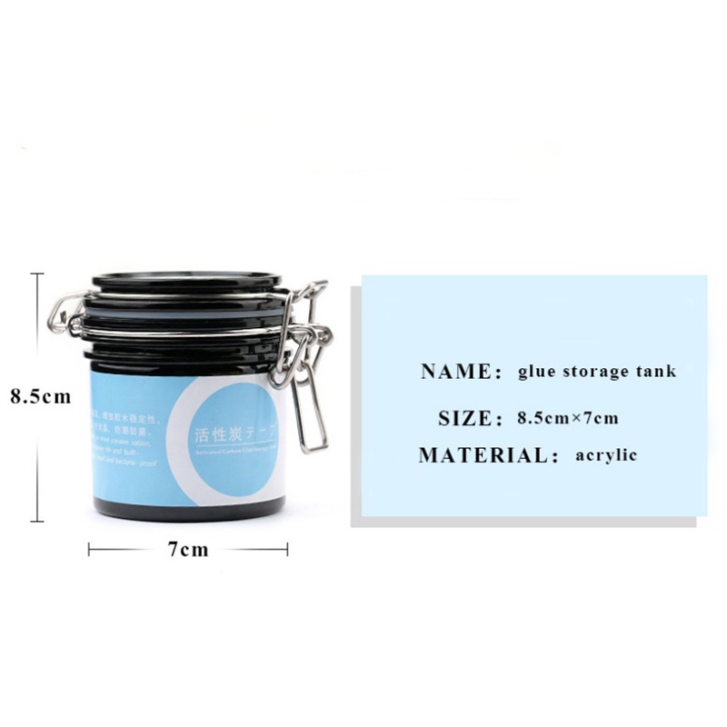 Một hộp gỗ dán giả chứa các vật liệu than hoạt tính có giá đỡ tiện dụng