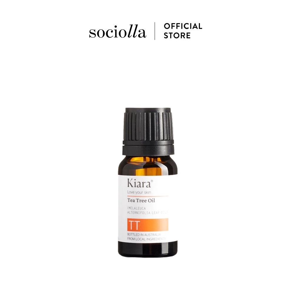 Tinh Dầu Chấm Mụn Tràm Trà Kiara Tea Tree Oil 10ml