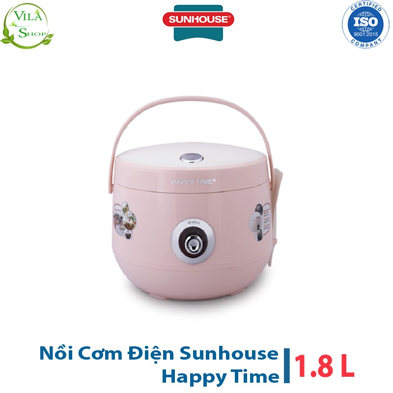 Nồi Cơm Điện, Nồi Cơm Đa Năng Happy Time HTD8521 - 1.8L, Nồi Cơm Điện Xuất Xứ Tại Việt Nam, Người Việt Tin Yêu Hàng Việt