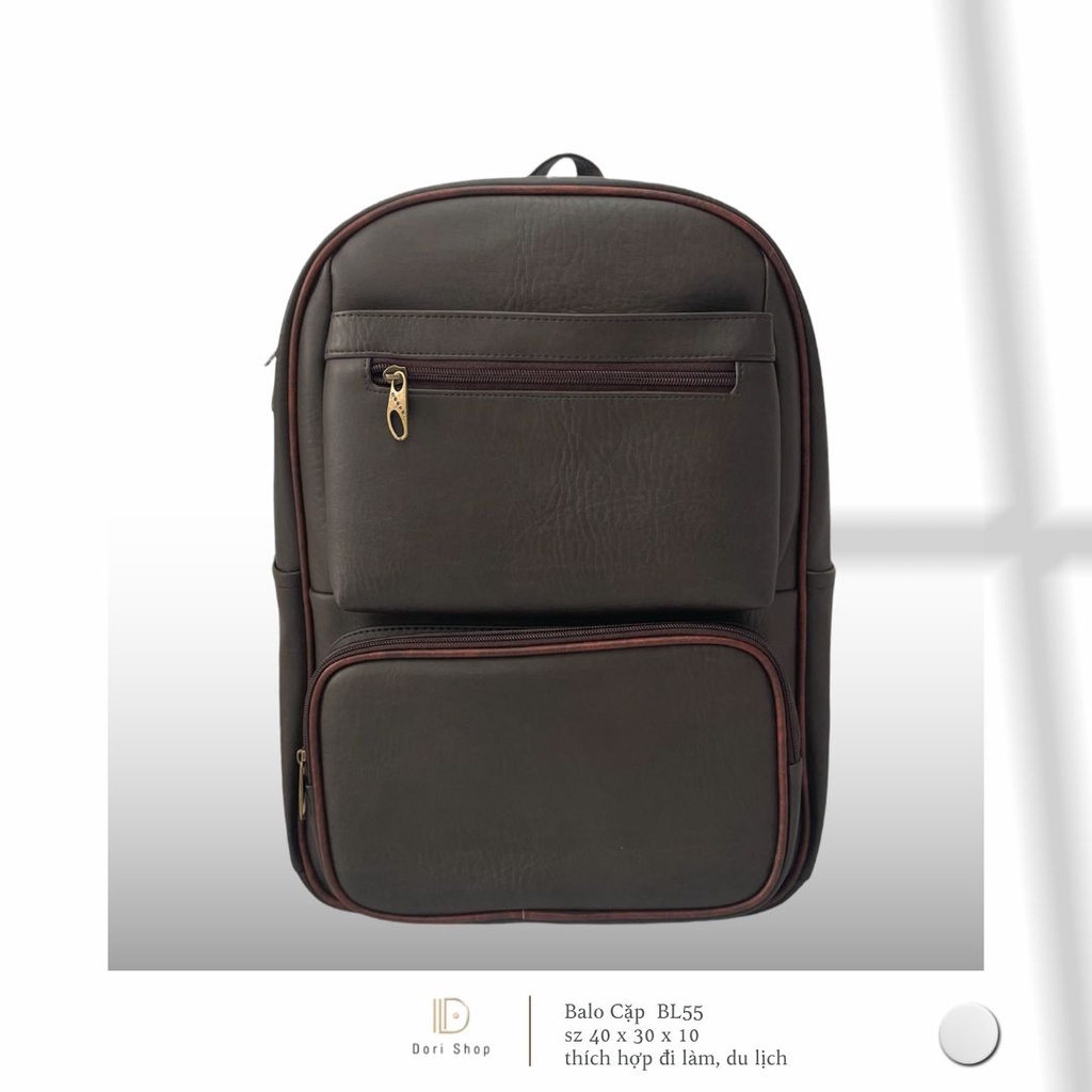 BALO DA CAO CẤP , BA LÔ DU LỊCH CÓ NGĂN ĐỂ LAPTOP DORI SHOP | BL55