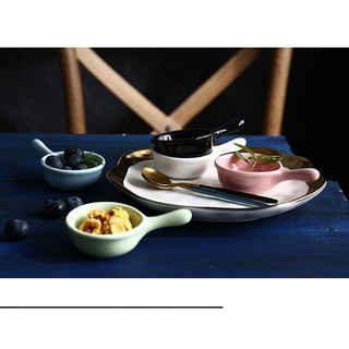 Chén đựng nước sốt 2 ngăn mini tiện lợi