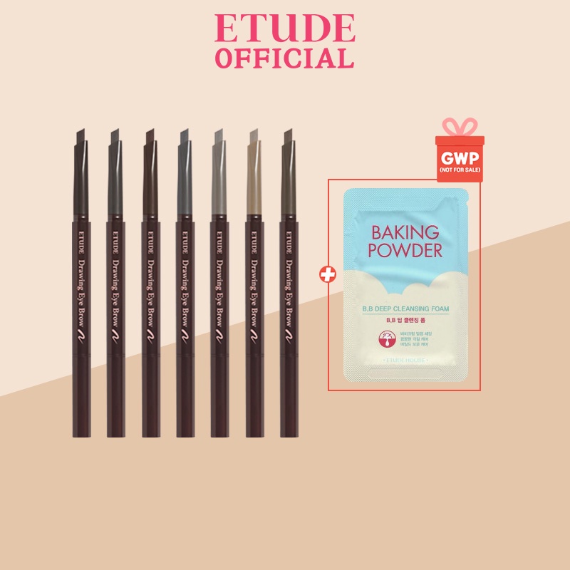 Bút Kẻ Lông Mày ETUDE Drawing Eye Brown: lâu trôi và dễ vẽ 0.25g