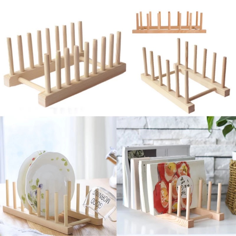 Giá đỡ muỗng/nắp nồi/dĩa ăn nhà bếp tiện dụng chất lượng cao