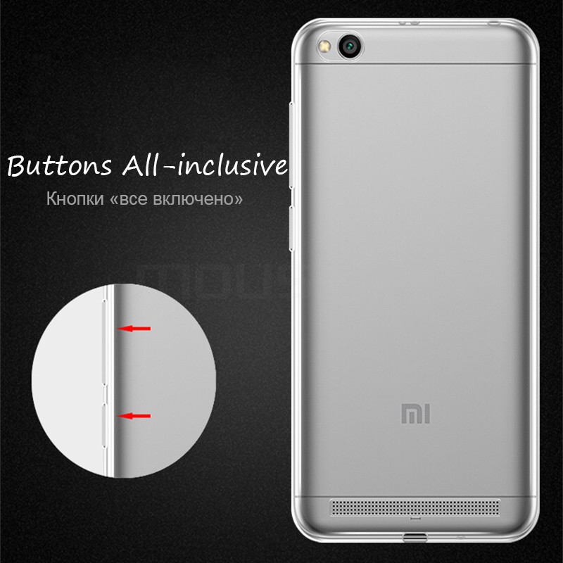 Ốp lưng Xiaomi Redmi 5A i-Smile Dẻo trong suốt