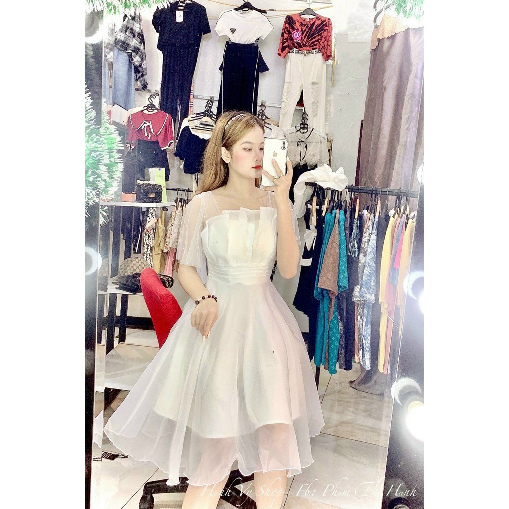 Đầm công chúa trắng dự tiệc xinh xỉu hàng thiết kế cao cấp giá rẻ đi tiệc, cưới, kỷ yếu miễn chê | BigBuy360 - bigbuy360.vn