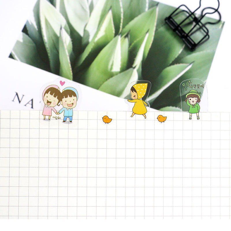 Bộ 6 sticker họa tiết hoạt hình dễ thương (ST16)