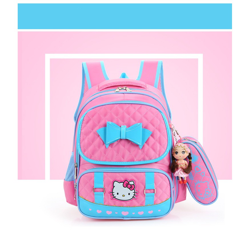 Balo - cặp học sinh trẻ em Hello Kitty siêu xinh