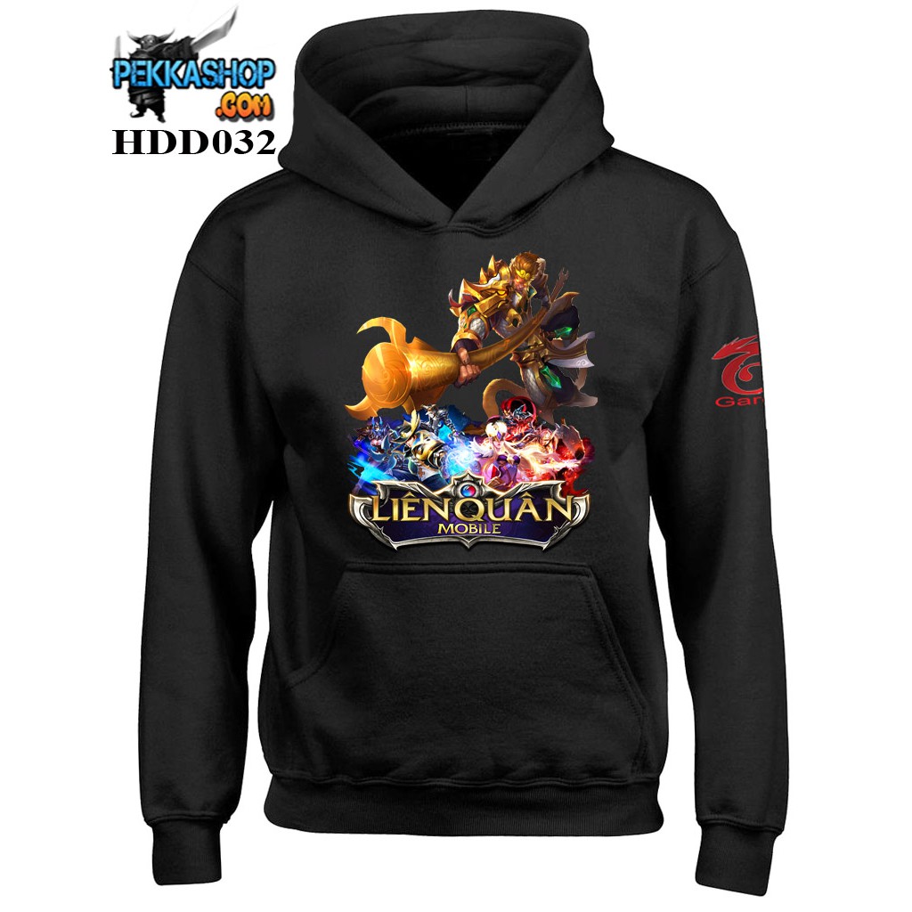 Áo Hoodie Liên Quân Mobile Đen