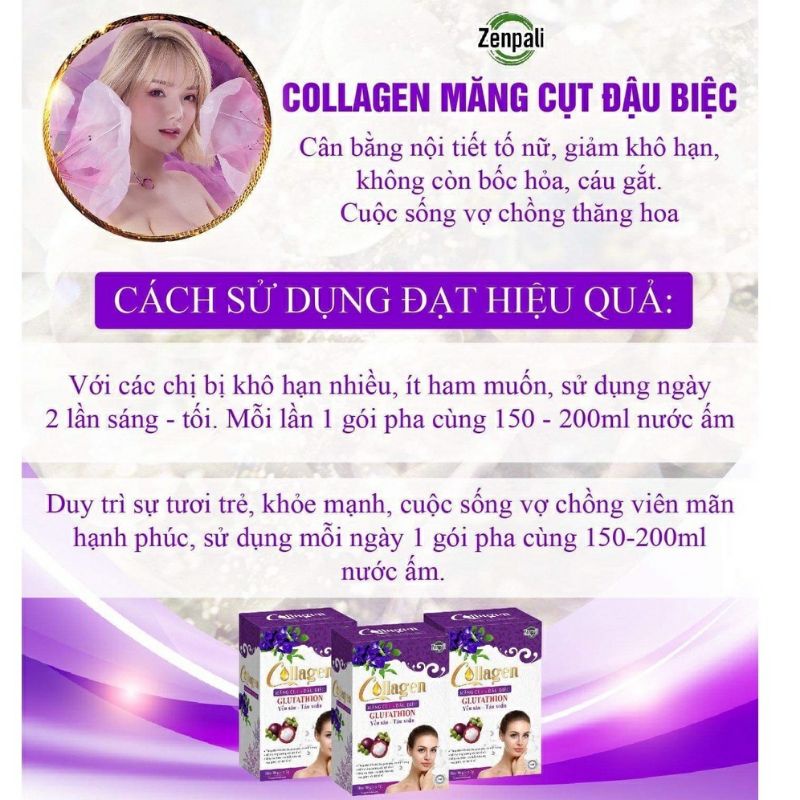 Colagen đậu biếc