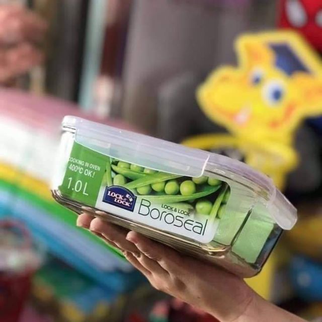 Thanh lý hộp thủy tinh Lock 1L