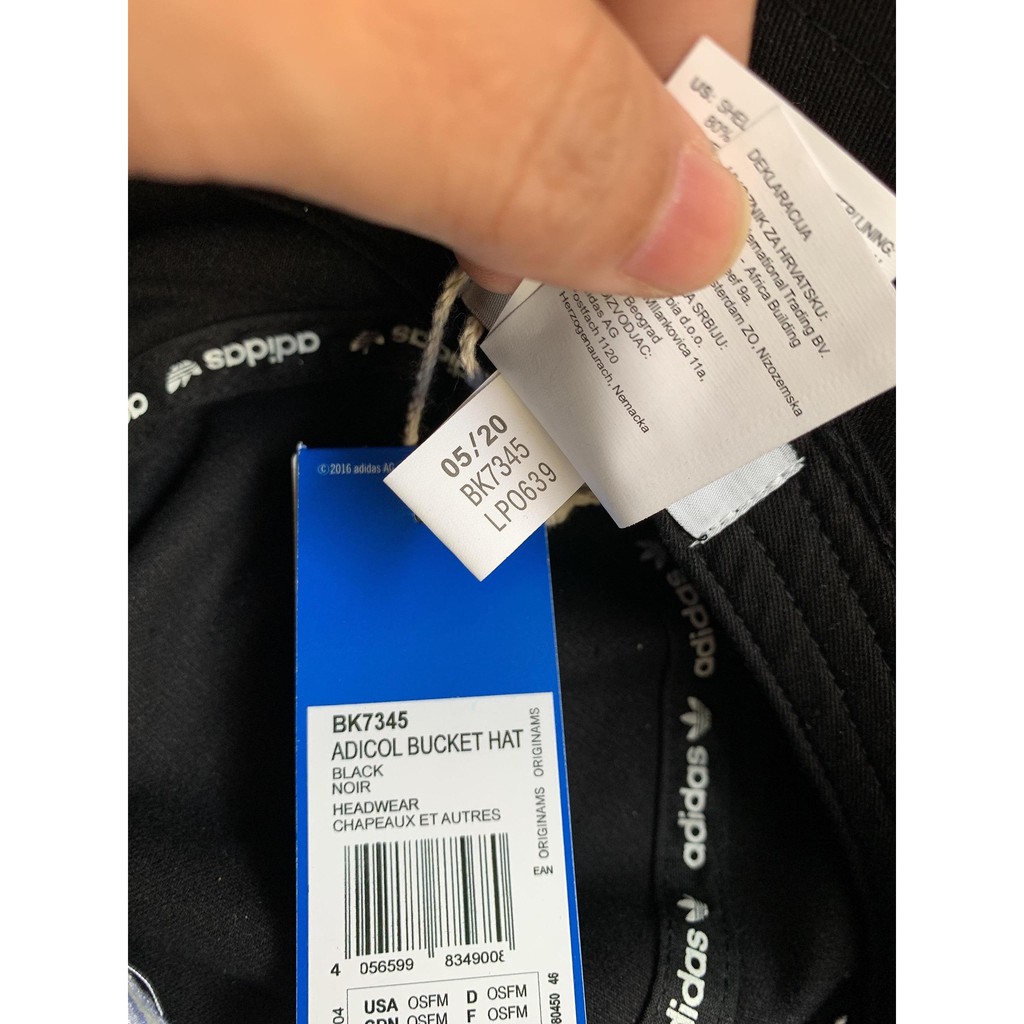 ⚡️ [ TỔNG HỢP ~20 mẫu ] Nón / Mũ Bucket Adidas / Nón tai bèo NY Originals Trefoil - BK7345 / HÀNG XUẤT DƯ XỊN / ẢNH THẬT