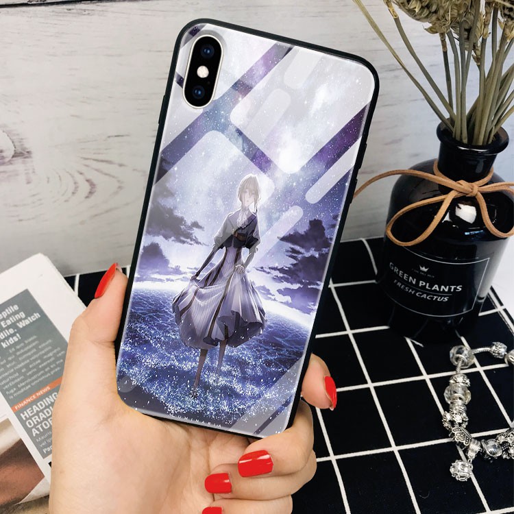 Ốp Lưng Iphone 12 đẹp in hình violet evergarden cho IPHONE X/Xs/Xs Max/11/11Pro/11 promax/12 pro/12 pomax