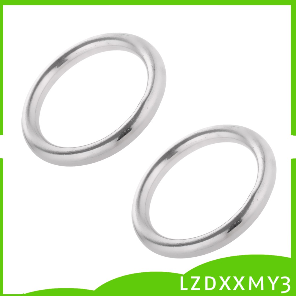 1 Cặp Vòng Thép Không Gỉ Đánh Bóng Thuyền Hình Chữ O 5X25Mm Lzdxxmy3