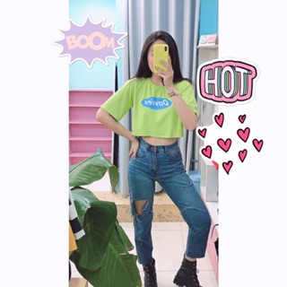 Áo Croptop Thun Davis A130