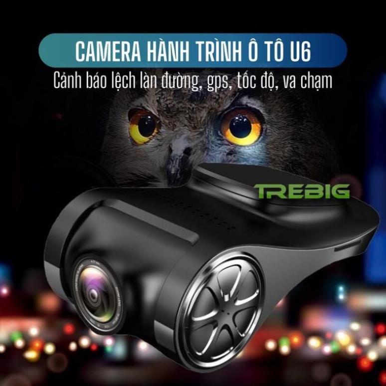 [Sale] camera hành trình android U6 cảnh báo Adas , lưu lại tốc độ gps