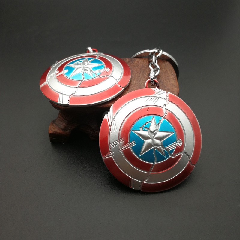Móc Khóa Khiên Captain American Vỡ Nát Trong Avengers
