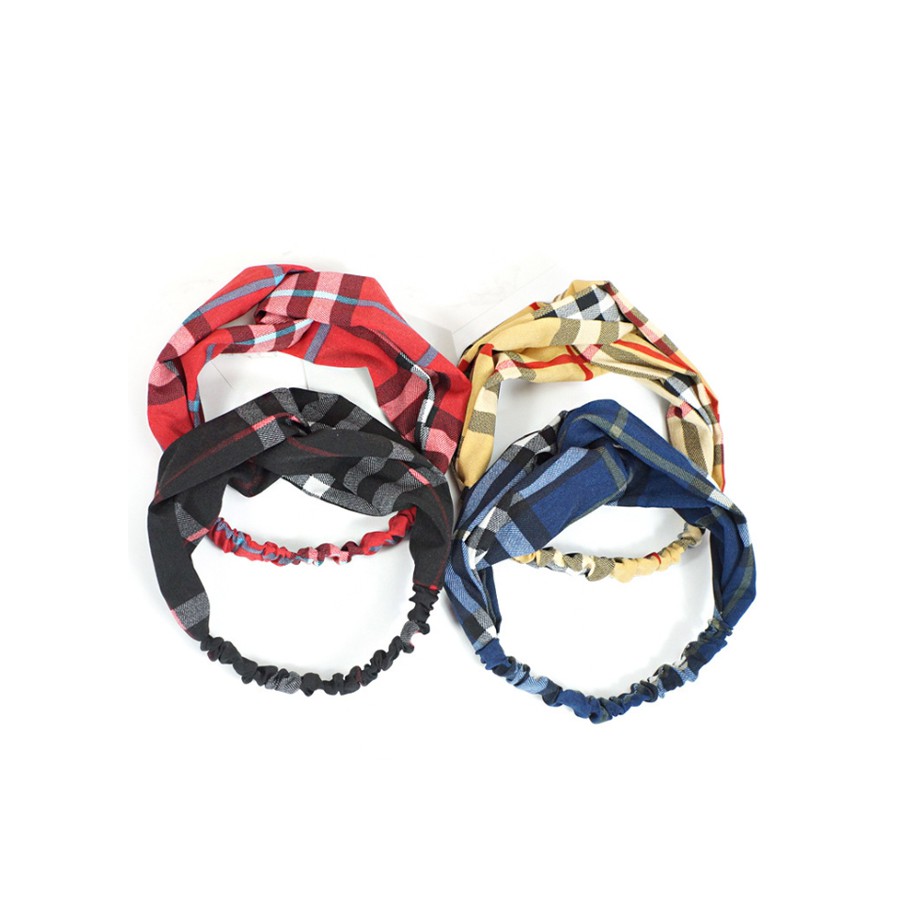 Băng đô turban kẻ nhiều mầu (Chọn mẫu) Song An Eco TB38 - Song An Eco TB39