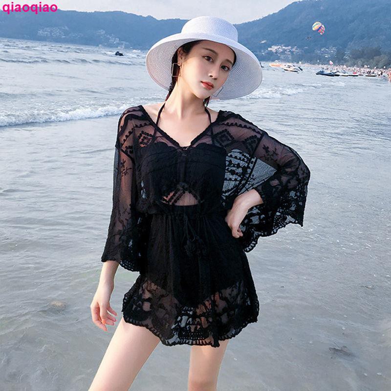 Bộ Bikini Kèm Áo Khoác Ngoài Thời Trang Nữ Tính | BigBuy360 - bigbuy360.vn