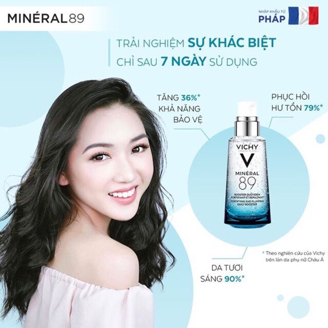 [Chính Hãng] Dưỡng Khoáng Cô Đặc Và Phục Hồi Da Vichy Minéral 89 50ml | BigBuy360 - bigbuy360.vn
