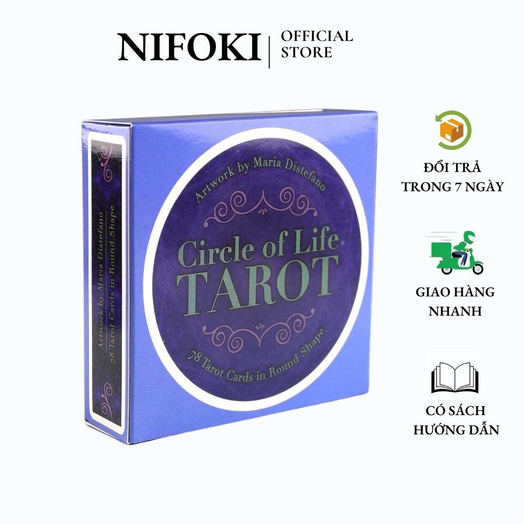 Bộ bài Circle of Life Tarot H19 Nifoki B2