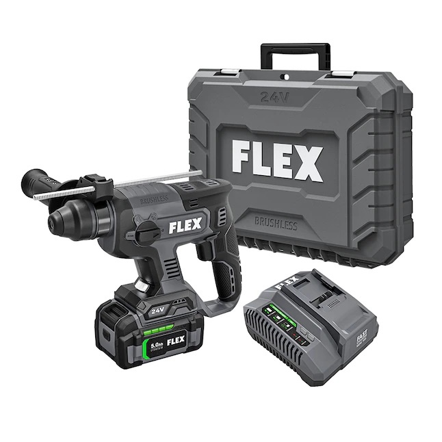 NHẬP MỸ - COMBO KHOAN VÍT BÊTÔNG BULONG MÀI FLEX TOOL KHÔNG DÂY PIN 24V KHÔNG CHỔI THAN CÔNG NGHỆ ĐỨC