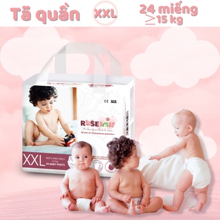 Bịch bỉm quần rose baby size xxl