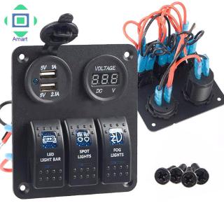 Bảng điều khiển chống nước với công tắc và màn hình hiển thị điện năng