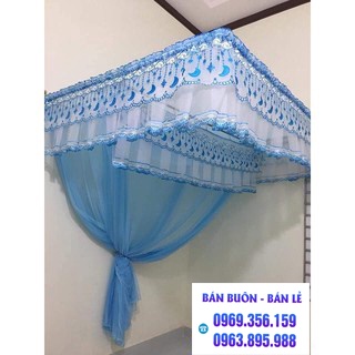 [FLASHSALE] Màn khung vuông ren Lạnh - không kèm khung đủ sai
