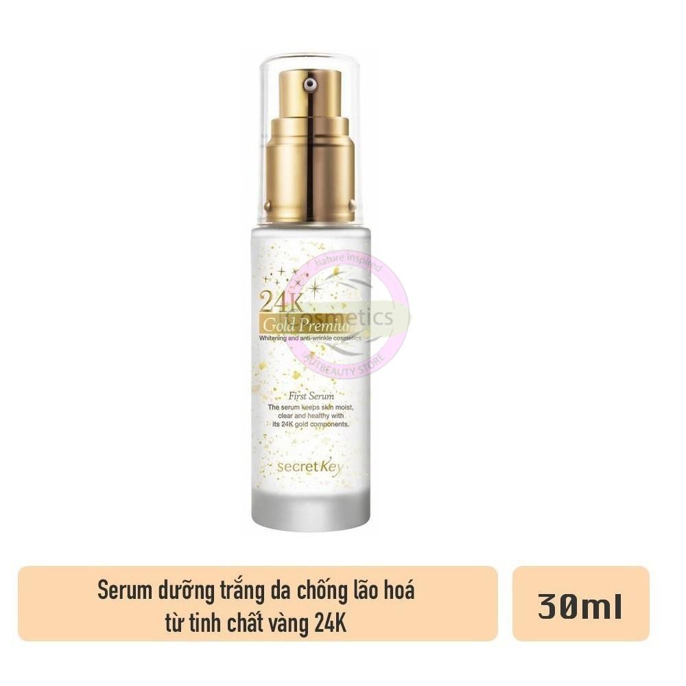 Tinh chất dưỡng da Secret Key 24K Gold Premium First Serum 30ml