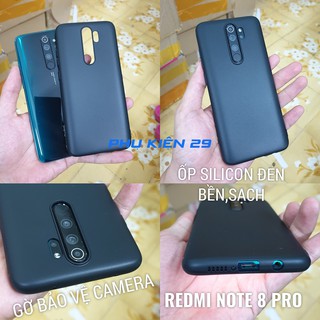 [Xiaomi Redmi Note 8/ 8 Pro] Ốp lưng silicon dẻo đen cao cấp Henyou