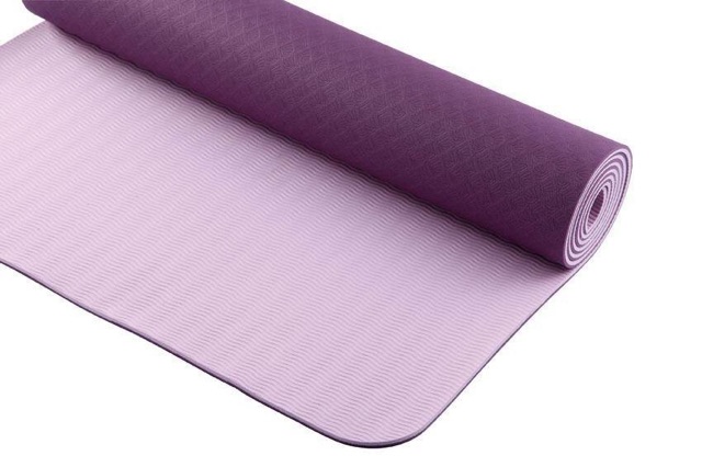 Thảm Tập Yoga Tpe 2 Lớp Cao Cấp Ko Mùi dày 6mm - LYLYSPORTS