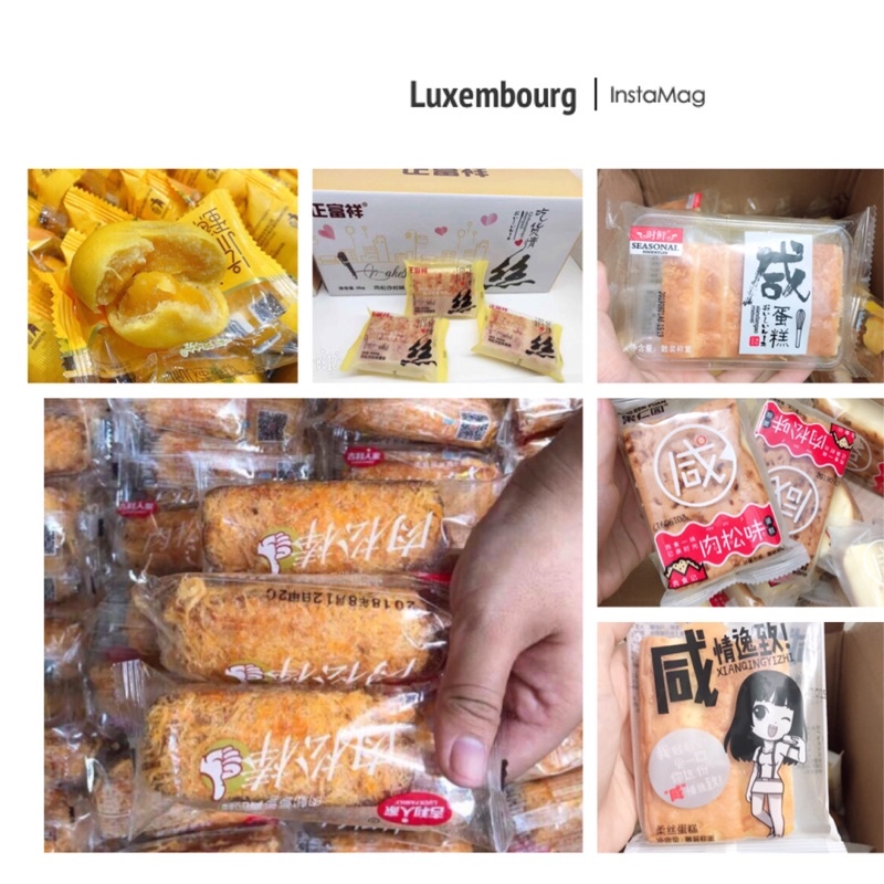 [TPHCM] box 1kg bánh Mix Đài Loan đủ vị