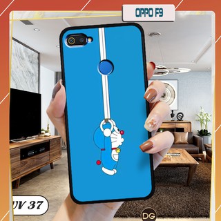 Ốp lưng nhám viền dẻo OPPO F9 in hình