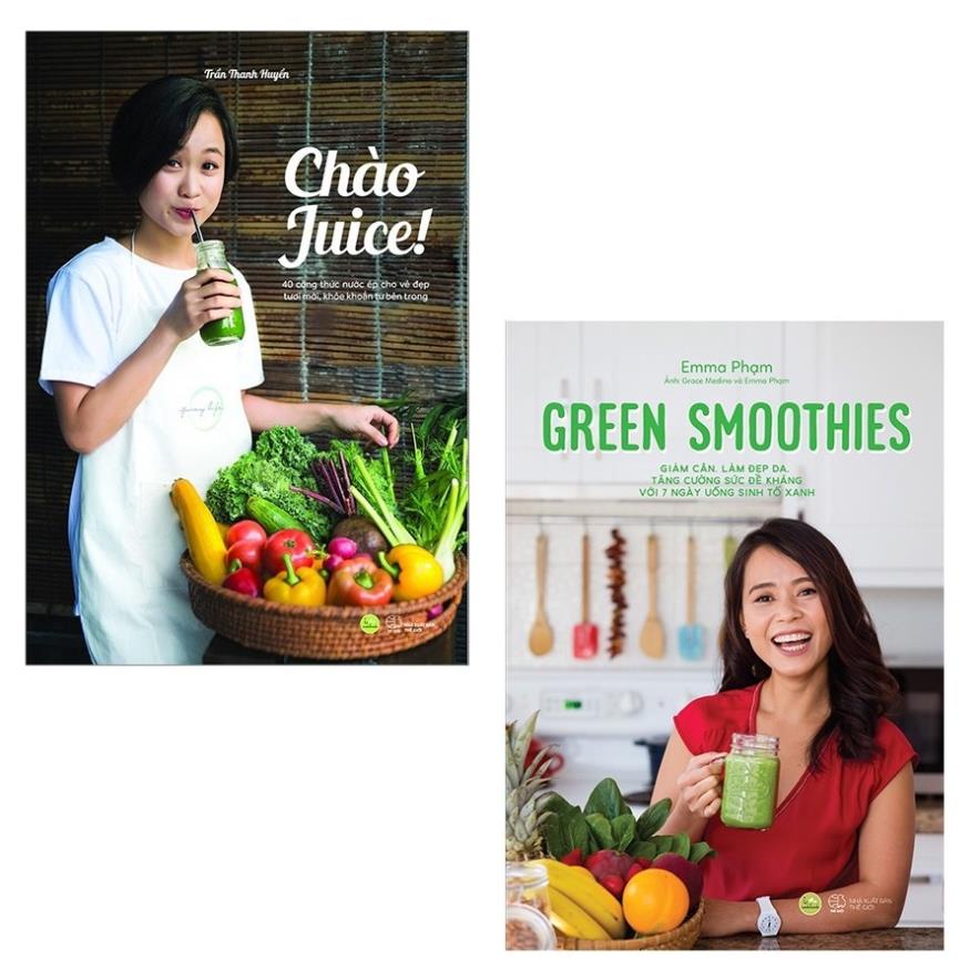 Sách AZ - Combo Green Smoothies + Chào Juice (2 Cuốn)