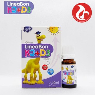 Vitamin D3 + K2 LineaBon Hỗ Trợ Hấp Thụ Canxi