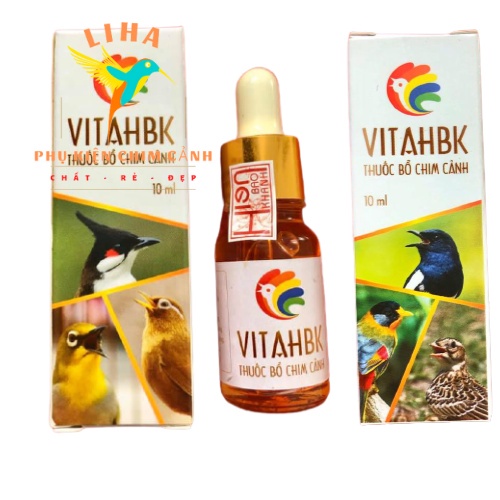 [Mã PET50K giảm Giảm 10% - Tối đa 50K đơn từ 250K] Vitamin Hiển Bảo Khánh 10ml - Thuốc Bổ Cho Chim Cảnh