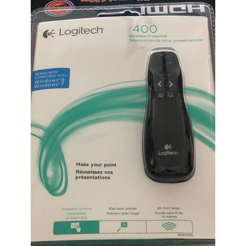 (sale) Bút trình chiếu Logitech R400 bảo hành 6 tháng (bán sỉ)