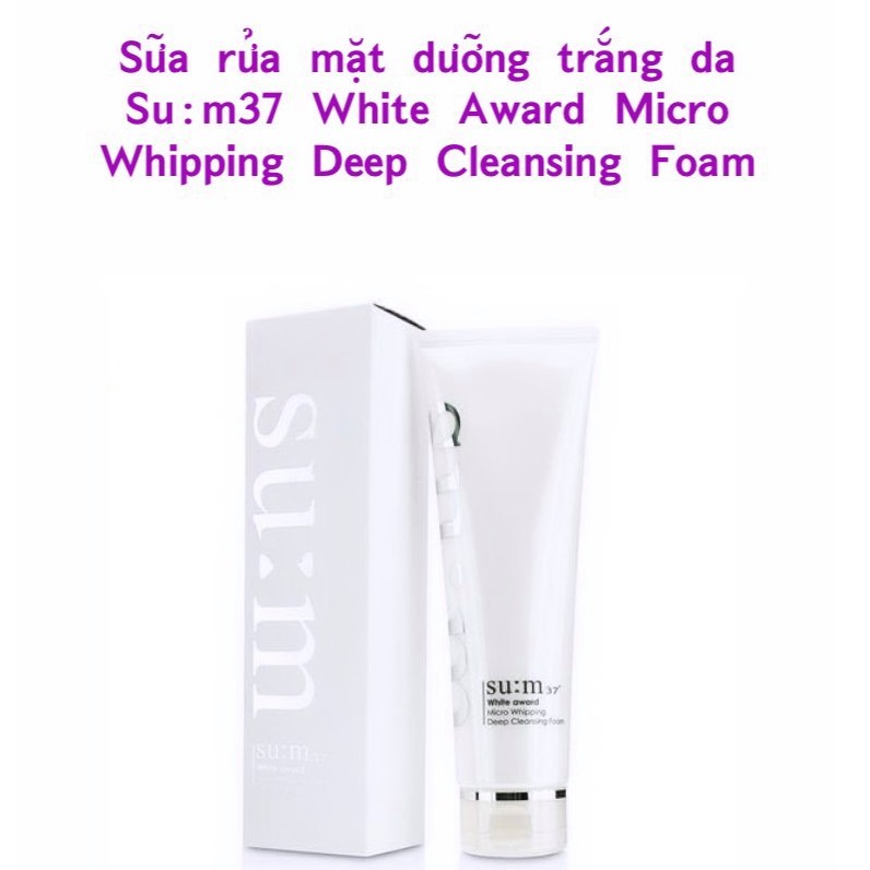 (TRẢ ORDER/ LIÊN HỆ TRC KHI ĐẶT) SỮA RỬA MẶT SUM