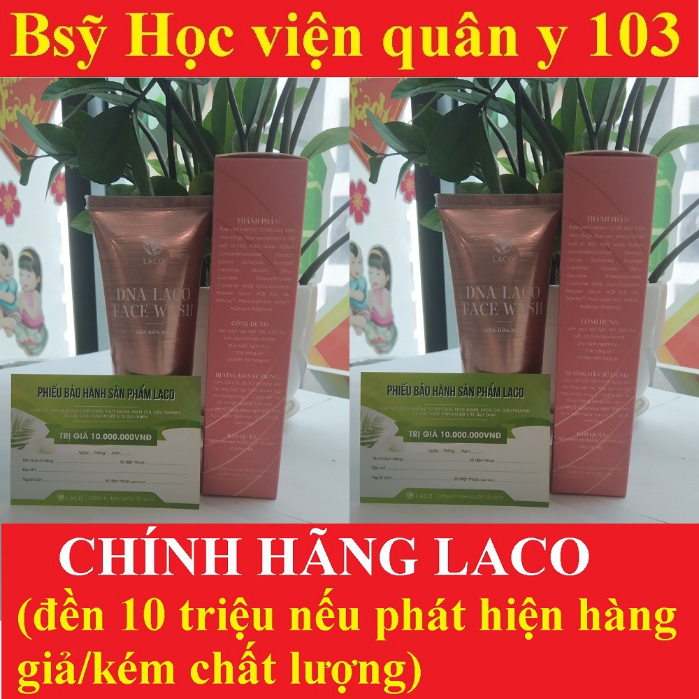 SỮA RỬA MẶT CÁ HỒI DNA Marosa LACO FACE WASH-SẠCH NÁM,SẠM,TÀN NHANG,ngừa mụn,sáng da