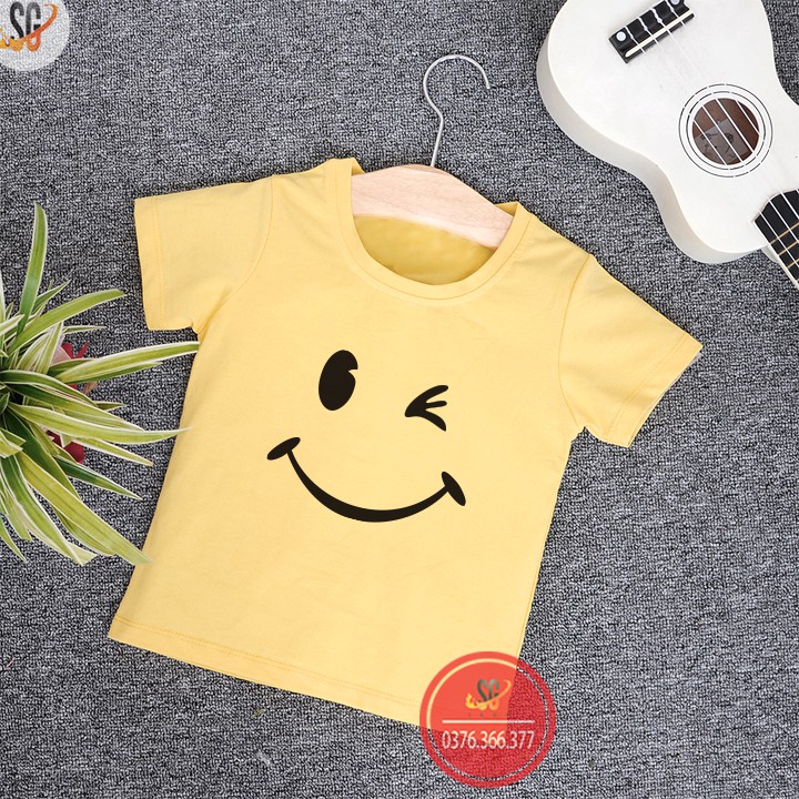 Áo thun bé gái dễ thương - Thun Cotton  - có 6 màu TEGD314