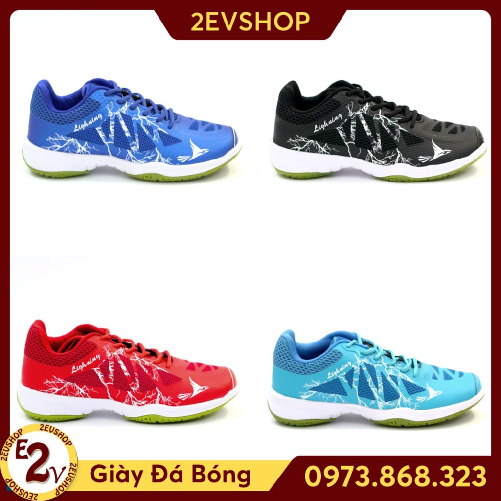 Giày cầu lông Mira Lightning Colorful, giày thể thao nam chuyên nghiệp cao cấp - 2EVSHOP