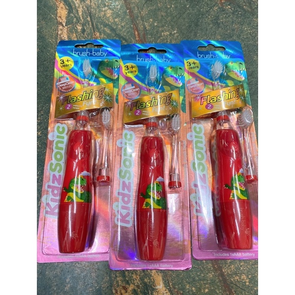 Bàn chải điện Brush baby kidzsonic 3 tuổi trở lên
