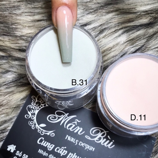 Bột đắp móng mỹ ( ma B31) hũ 30g- 10g