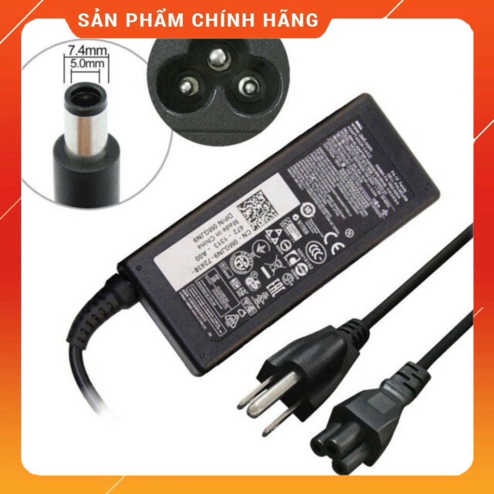 (Chính Hãng) Sạc Laptop Dell 19.5V 4.62A (90w) Chân Kim To Chính Hãng E6420 E6520 3442 3443 3543 (Adapter Dell 19.5V - 4