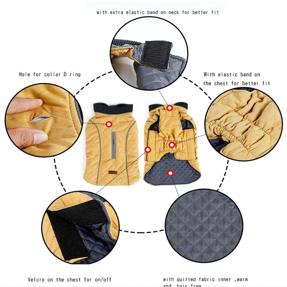 Áo Khoác Giữ Ấm Siêu Bền Thời Trang Thu Đông Cho Thú Cưng LAYOR1