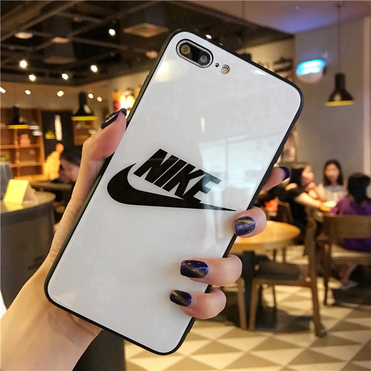 Ốp điện thoại kính cường lực in logo Nike cho OPPO F11 Pro F9 F5 A3S A3 A7 A9 A73 A79 A77 F1S A59 A57 R17 R11S R11 Plus