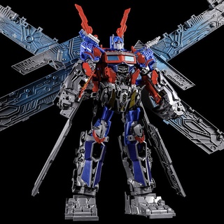 45CM Transformers Toys Optimus Prime Bumblebee Car Robot Dinosaur Grimlock Phiên bản hợp kim mô hình