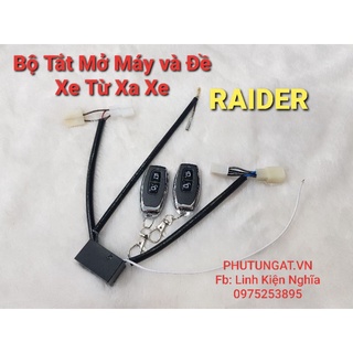 Bộ điều khiển tắt mở máy và đề xe từ xa xe raider sonic satria