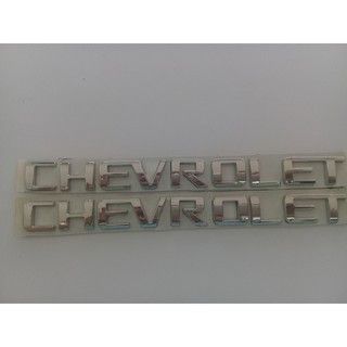 Chữ nổi inox CHEVROLER.