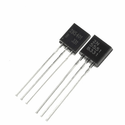 5551 200 CÁI 2N5551 2N5401 5401 TO-92 (100 CÁI * 2N5401 + 100 CÁI * 2N5551) Transistor lưỡng cực - B